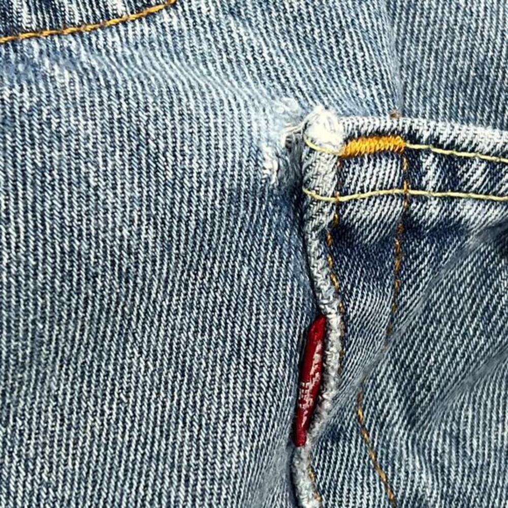 Levi's 505 Dad Jean Shorts Men's 36" (36x10) Cutoffs Grunge Jorts Retro Denim - Picture 11 of 15